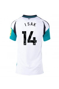 Newcastle United Alexander Isak #14 Voetbaltruitje Uit tenue Dames 2024-25 Korte Mouw